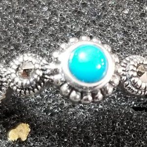 Sterling silver and turquoise ring